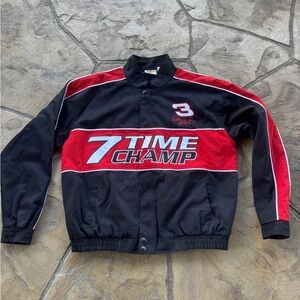 Vintage Dale Earnhardt #3 NASCAR Jacket XL Winner’s Circle 7 Time Champ